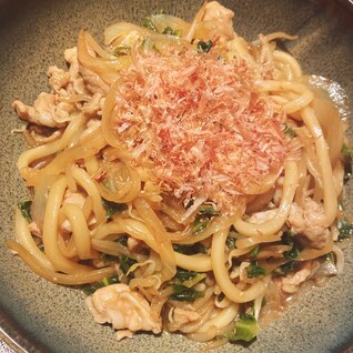 味染み焼うどん